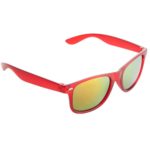 Werbe Sonnenbrille Sun-021v, frosen, verspiegelte glaeser, rot 3, Werbeartikel