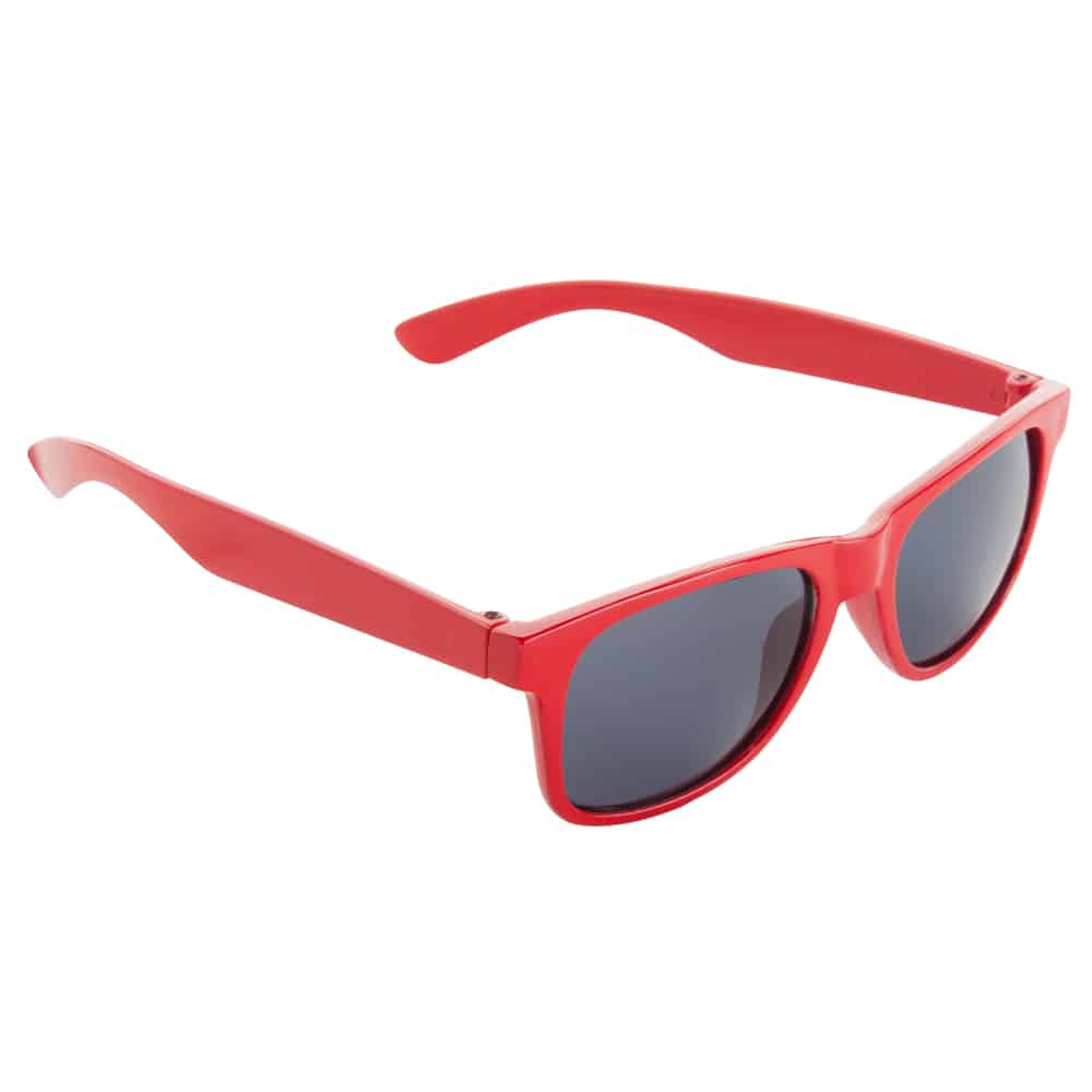 Werbe-Sonnenbrille, Kinder Sonnenbrille, SunKids, Werbeartikel, Farbe rot