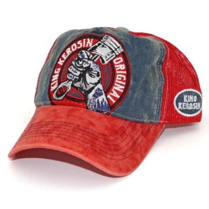 Meshcap, Truckercap, bestickt, washed-look, high Qlty