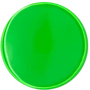 Schnapparmbänder hellgrün reflektierend