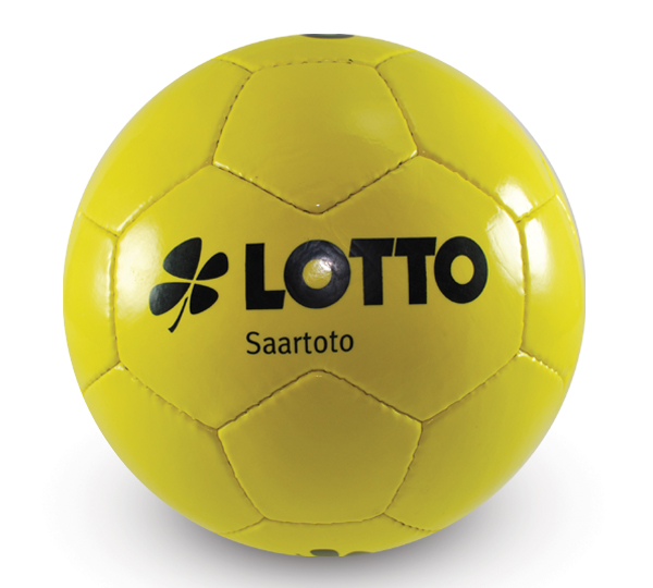 Werbe-Fußball mit Logo