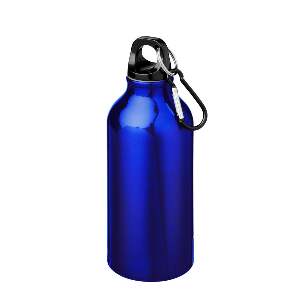 Aluminium Trinkflasche 400ml blau