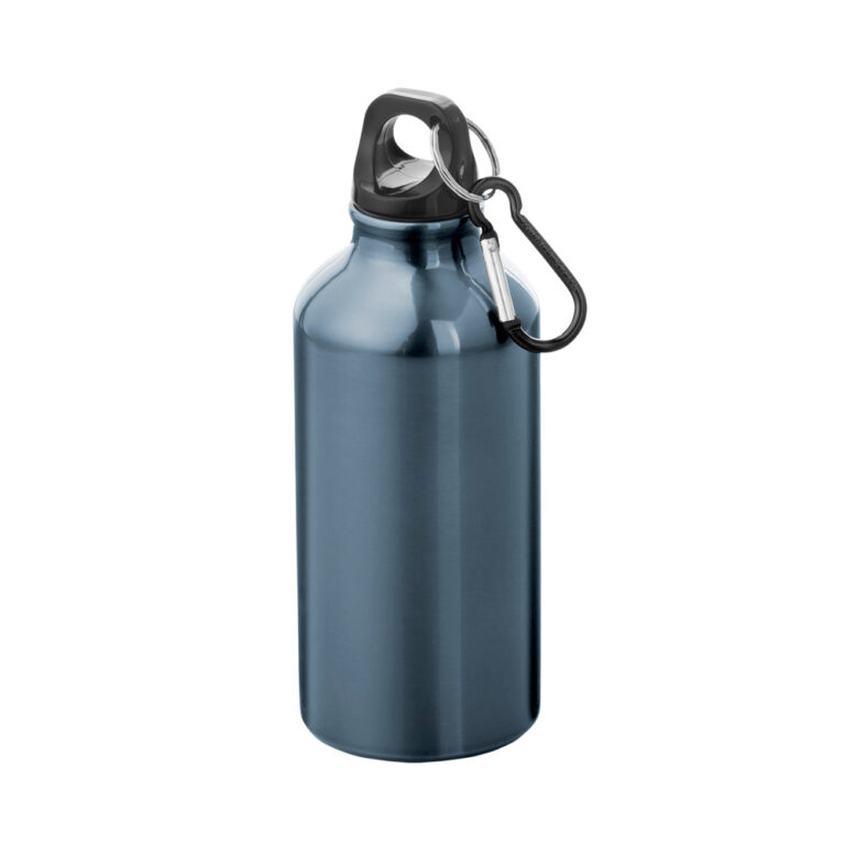 Aluminium Trinkflasche 400ml gunmetal