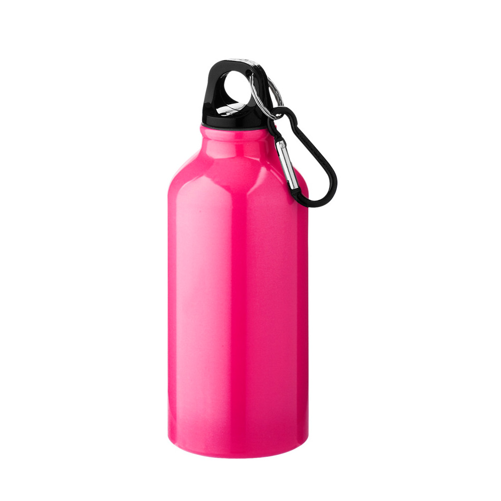 Aluminium Trinkflasche 400ml pink