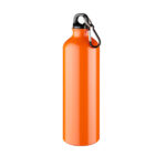 orange Trinkflasche Aluminium 770ml bedrucken lassen