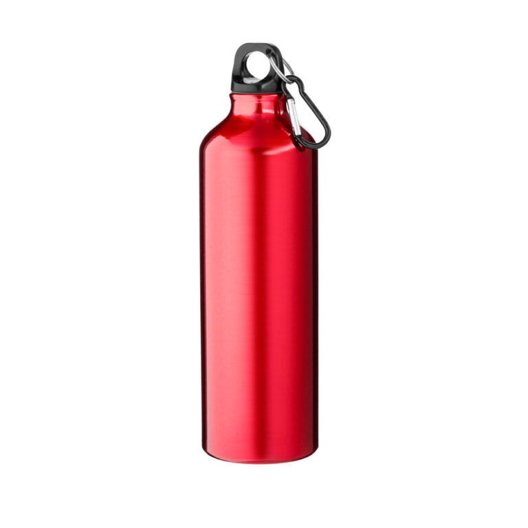 rote Trinkflasche Aluminium 770ml bedrucken lassen