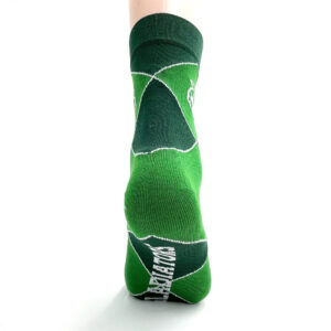 Business-Socken mit Logo hinten