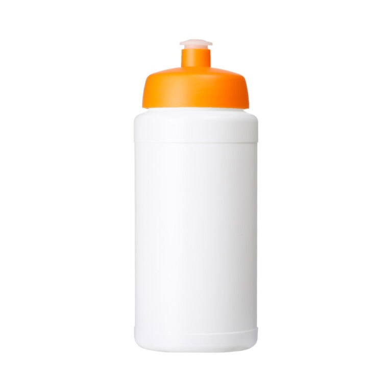 Trinkflasche Baseline 500ml weiss-orange