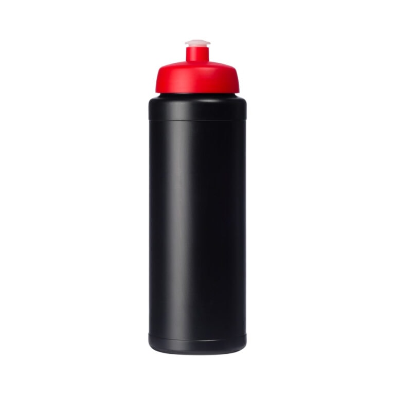Trinkflasche Baseline 750 schwarz-rot