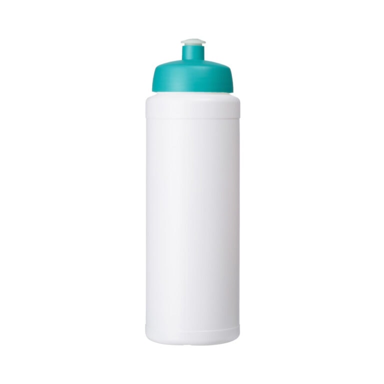 Trinkflasche Baseline 750 weiß-aqua