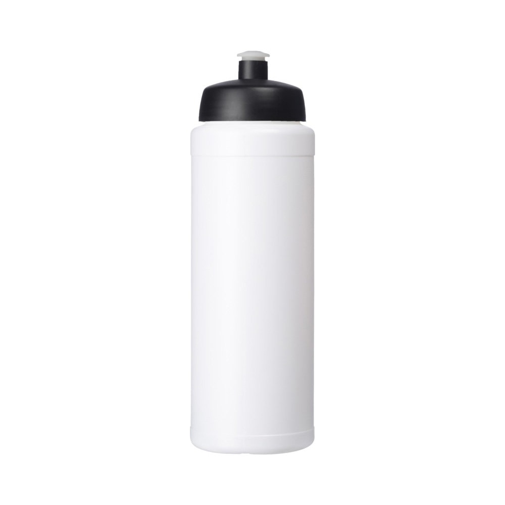 Trinkflasche Baseline 750 weiß-schwarz
