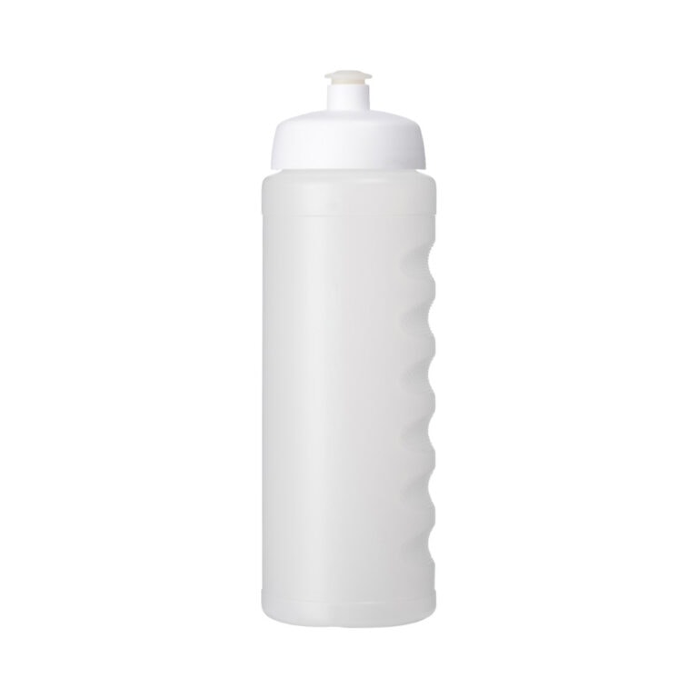 Trinkflasche Baseline Plus Grip 750 transparent-weiß