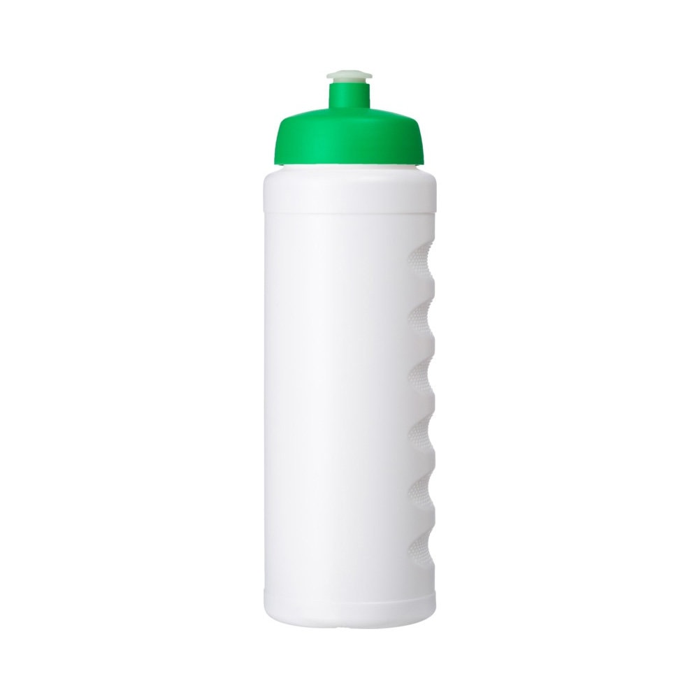Trinkflasche Baseline Plus Grip 750 weiß-grün