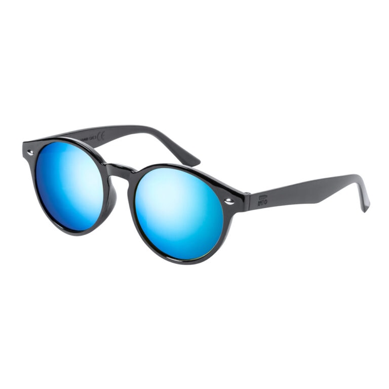 Sonnenbrille WASP RPET Druckfläche Bügel blau