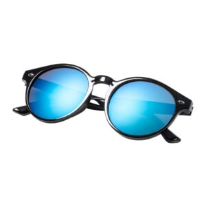 Sonnenbrille WASP RPET Druckfläche Bügel blau