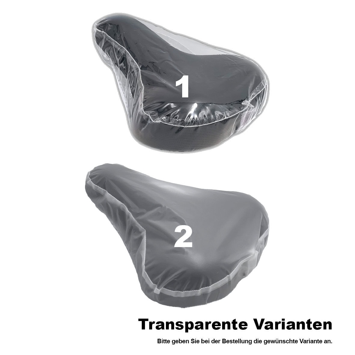 Transparente Varianten Sattelschutz