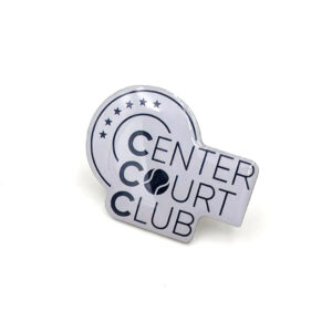 Center Court Club Logo-Abzeichen mit fünf Sternen